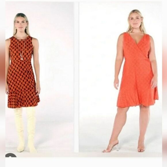 Cabi Playday Flip A Line Dress Sz Med - Picture 5 of 16